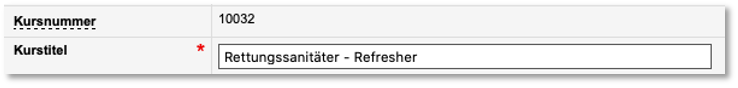 Webinarname im Kursformular